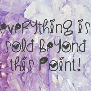 everything is sold beyond this point!